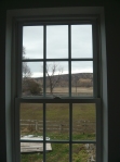 Looking at the front pasture out the upstairs window.